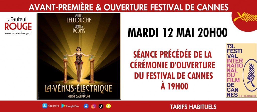 actualité Ouverture Cannes AVP Venus electrique
