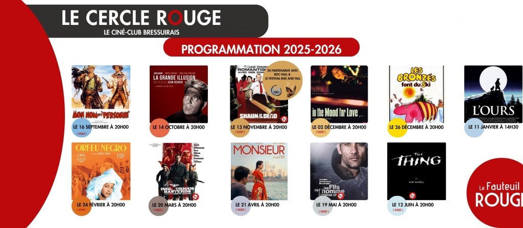 actualité Cercle Rouge prog